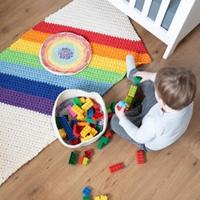 Yarn and Colors Rainbow Rug Haakpakket