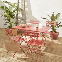 sweeek - Bistroset 4 stoelen - thumbnail