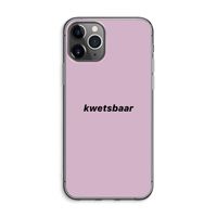 kwetsbaar: iPhone 11 Pro Max Transparant Hoesje