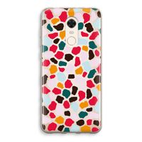 Colored Giraffe: Xiaomi Redmi 5 Transparant Hoesje