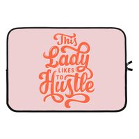 Hustle Lady: Laptop sleeve 13 inch Hustle Lady: Laptop sleeve 13 inch