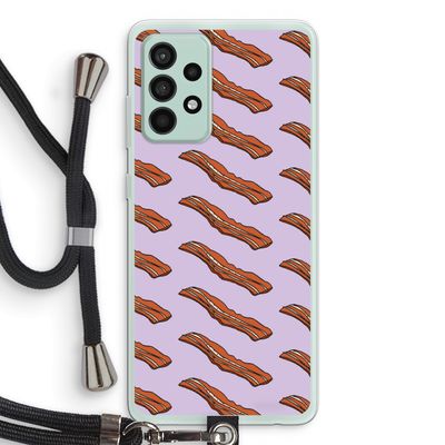 Bacon to my eggs #2: Samsung Galaxy A52s 5G Transparant Hoesje met koord