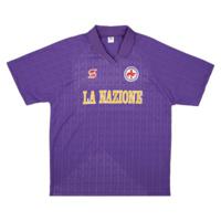 ABM - Fiorentina Retro Voetbalshirt 1989-1990 - thumbnail