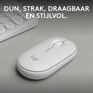 Logitech Pebble 2 M350s muis Reizen Ambidextrous RF-draadloos + Bluetooth Optisch 4000 DPI