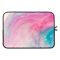Roze explosie: Laptop sleeve 13 inch