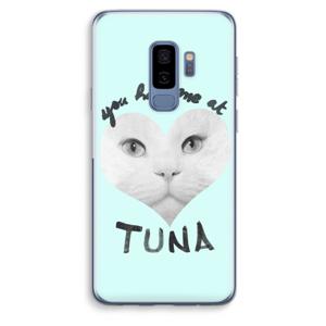 You had me at tuna: Samsung Galaxy S9 Plus Transparant Hoesje