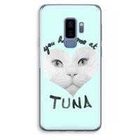 You had me at tuna: Samsung Galaxy S9 Plus Transparant Hoesje - thumbnail