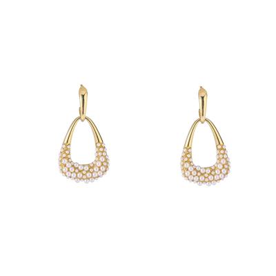 Day&Eve Oorbellen Classic Pearl Dangle | Goud