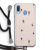 Dancing #1: Samsung Galaxy A40 Transparant Hoesje met koord