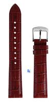 Horlogeband Hamilton H690134104 Leder Rood 18mm