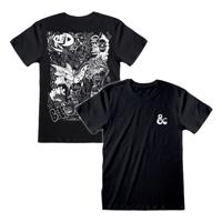 Dungeons & Dragons T-Shirt Doodle Size S