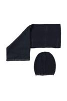 Like Flo Meisjes sjaal en muts - Navy blauw