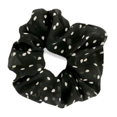 scrunchie Stippen Black