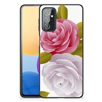 Samsung Galaxy M52 Bloemen Hoesje Roses - thumbnail