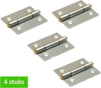 Scharn schr 40x32mm gegalv 4st - Deltafix