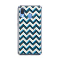 Onderbroken lijn: Samsung Galaxy A40 Transparant Hoesje