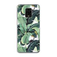 Bananenbladeren: Xiaomi Redmi Note 9 Pro Transparant Hoesje