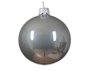 Kerstballen glas d8 cm mgrs 6st I kerst - Decoris