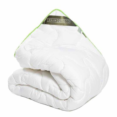Dekbed Ademend Aloë Vera All Season - Enkel , All season - 200x200 cm (Tweepersoons) - Cloud Nine - 375 gram - Dekbed-Discounter.nl