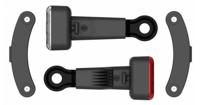 Reelight fietsverlichting AMS Flash staal rood/wit/zwart 4 delig - thumbnail