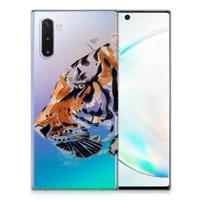 Smartphone hoesje Samsung Galaxy Note 10 Watercolor Tiger