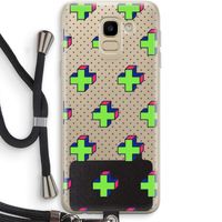8-bit N°10: Samsung Galaxy J6 (2018) Transparant Hoesje met koord