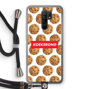 Koekerond: Xiaomi Redmi 9 Transparant Hoesje met koord