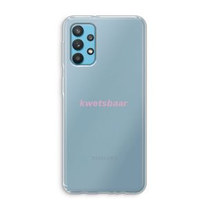 kwetsbaar: Samsung Galaxy A32 4G Transparant Hoesje