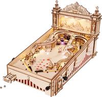 Robotime Pinball Houten Bouwpakket DIY Miniatuur Knutselen