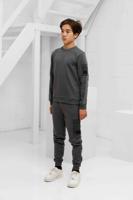 Malelions Nylon Pocket Sweater Trainingspak Kids Grijs - Maat 140 - Kleur: Grijs | Soccerfanshop