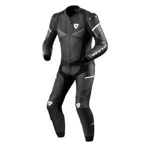 REV'IT! Beta 2-piece suit, 2-delig motorpak, Zwart Wit
