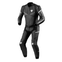 REV'IT! Beta 2-piece suit, 2-delig motorpak, Zwart Wit - thumbnail