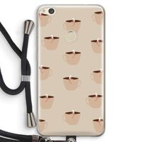 Morning coffee: Huawei Ascend P8 Lite (2017) Transparant Hoesje met koord