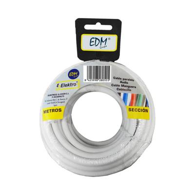 Kabel EDM 28155 Wit 3 x 2,5 mm 25 m