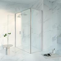 Fortifura Galeria Douchecabine - 70x160x200 - Profiel veiligheidsglas - anti kalk - chroom SW1122473/SW797918/SW797904