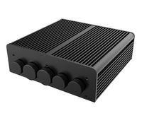 Akasa A-NUC56-M1B computerbehuizing Ultra Small Form Factor (USFF) Zwart