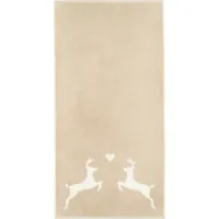Cawö Cawö Alpenchic Edition Hert 6228 Douchelaken 70x140 beige