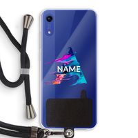 Abstract Spectrum: Honor Play 8A Transparant Hoesje met koord