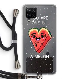 One In A Melon: Samsung Galaxy A12 Transparant Hoesje met koord