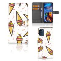 Motorola Moto E32 | Moto E32s | Book Cover | Icecream