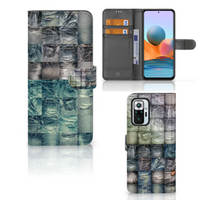 Wallet Case met Pasjes Xiaomi Redmi Note 10 Pro Spijkerbroeken