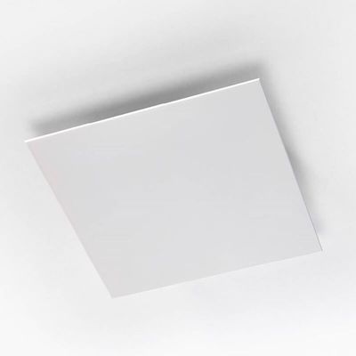 Ducovent Design vierkant XL ventilatieventiel wit Ø125 mm