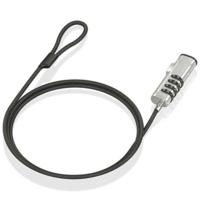 Veiligheidskabel Aisens ASLK-D50N05-BK 1,5 m