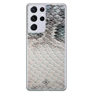 Samsung Galaxy S21 Ultra siliconen hoesje - Oh my snake
