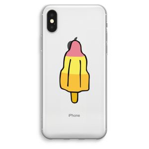 Raketijsje: iPhone XS Max Transparant Hoesje