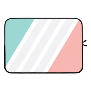Strepen pastel: Laptop sleeve 13 inch