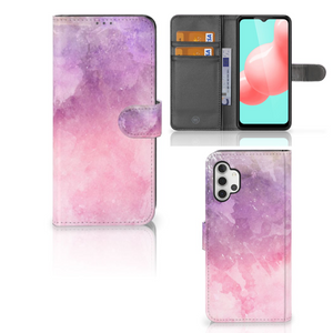 Hoesje Samsung Galaxy A32 5G Pink Purple Paint