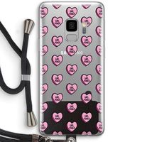 GIRL POWER: Samsung Galaxy S9 Transparant Hoesje met koord
