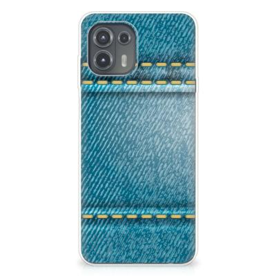Motorola Edge 20 Lite | Sillicone Back Cover | Jeans