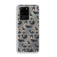 Zeemeermin: Samsung Galaxy S20 Ultra Transparant Hoesje